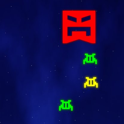 Borg boss in Drone Invaders game